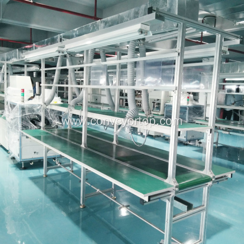 Industrial Mobile Food Grade Conveyor Belt Production Line